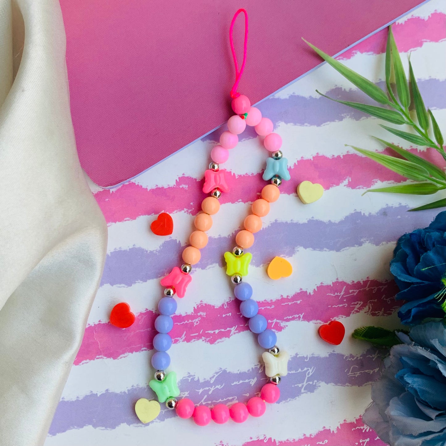 Colourful Butterfly charm