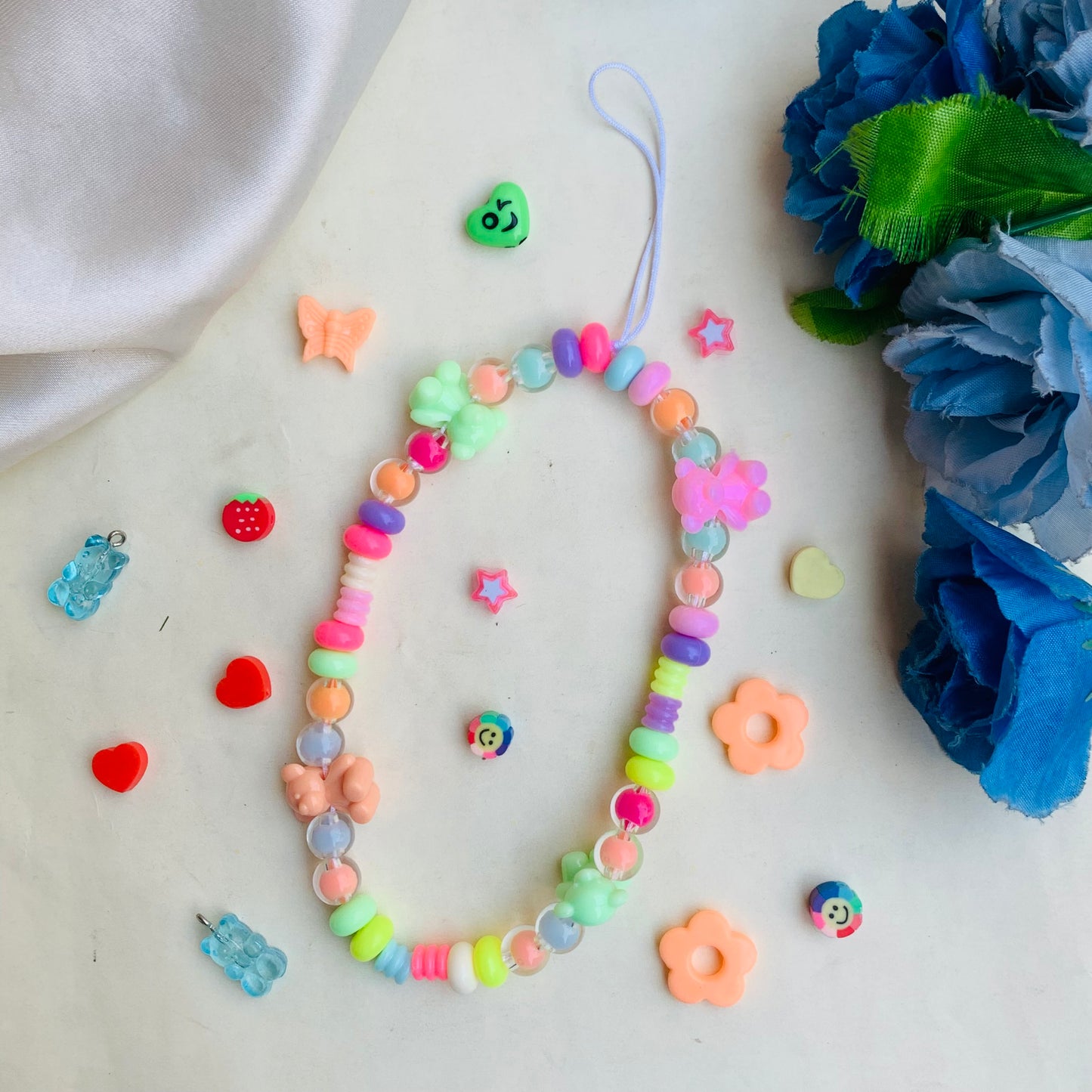 Colourful Crystals charm