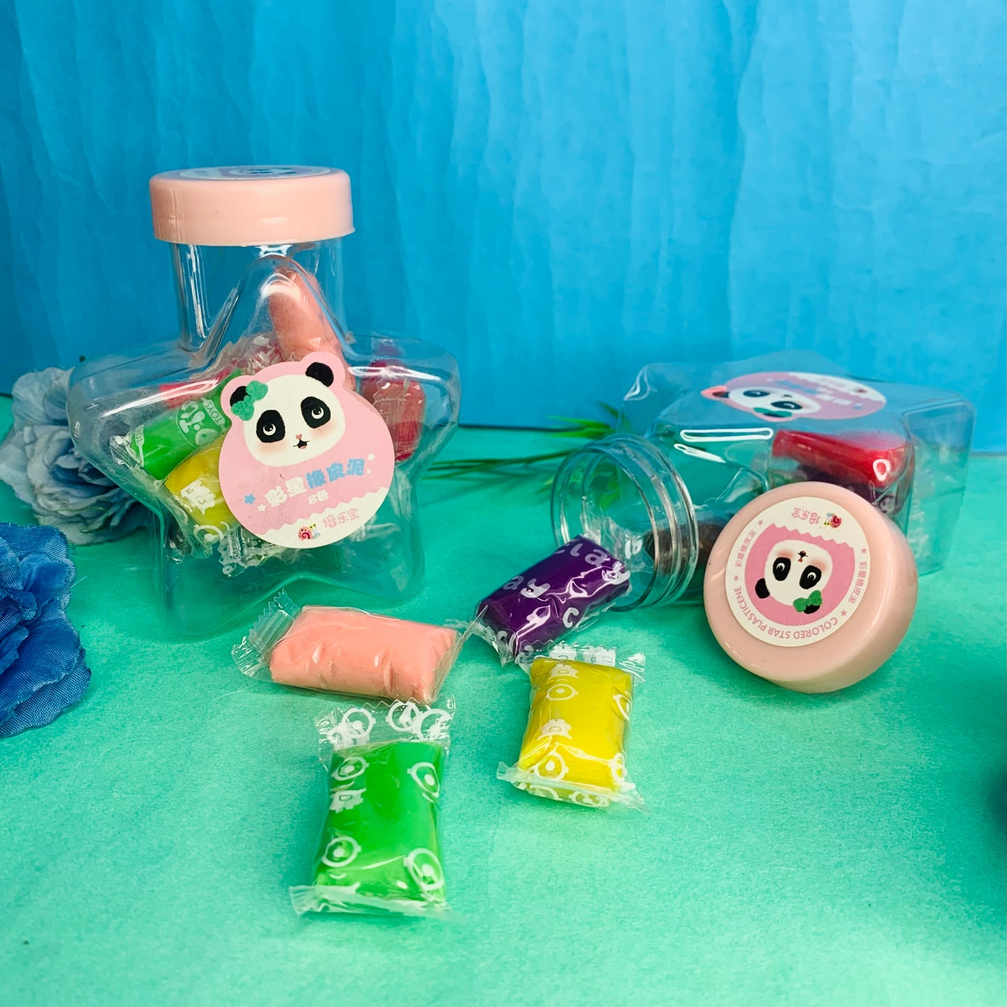 Panda Kids clay box