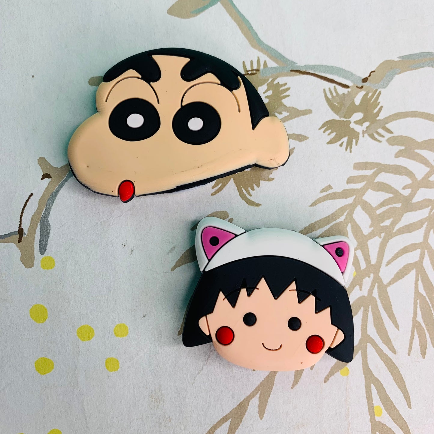 Cute Shinchan or Girl Pop Socket