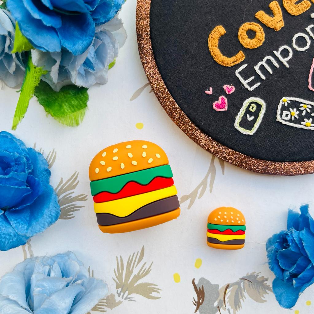 IPhone 18W 20W 3d Silicone Cartoon Charger Protective Case – Burger