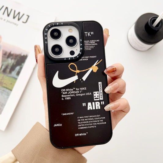 Luxury Branded Unisex Silicone iPhone Case Design #001