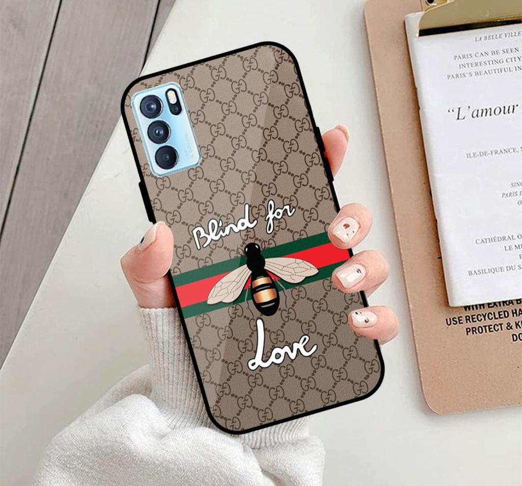 Blind for Love Design glass case