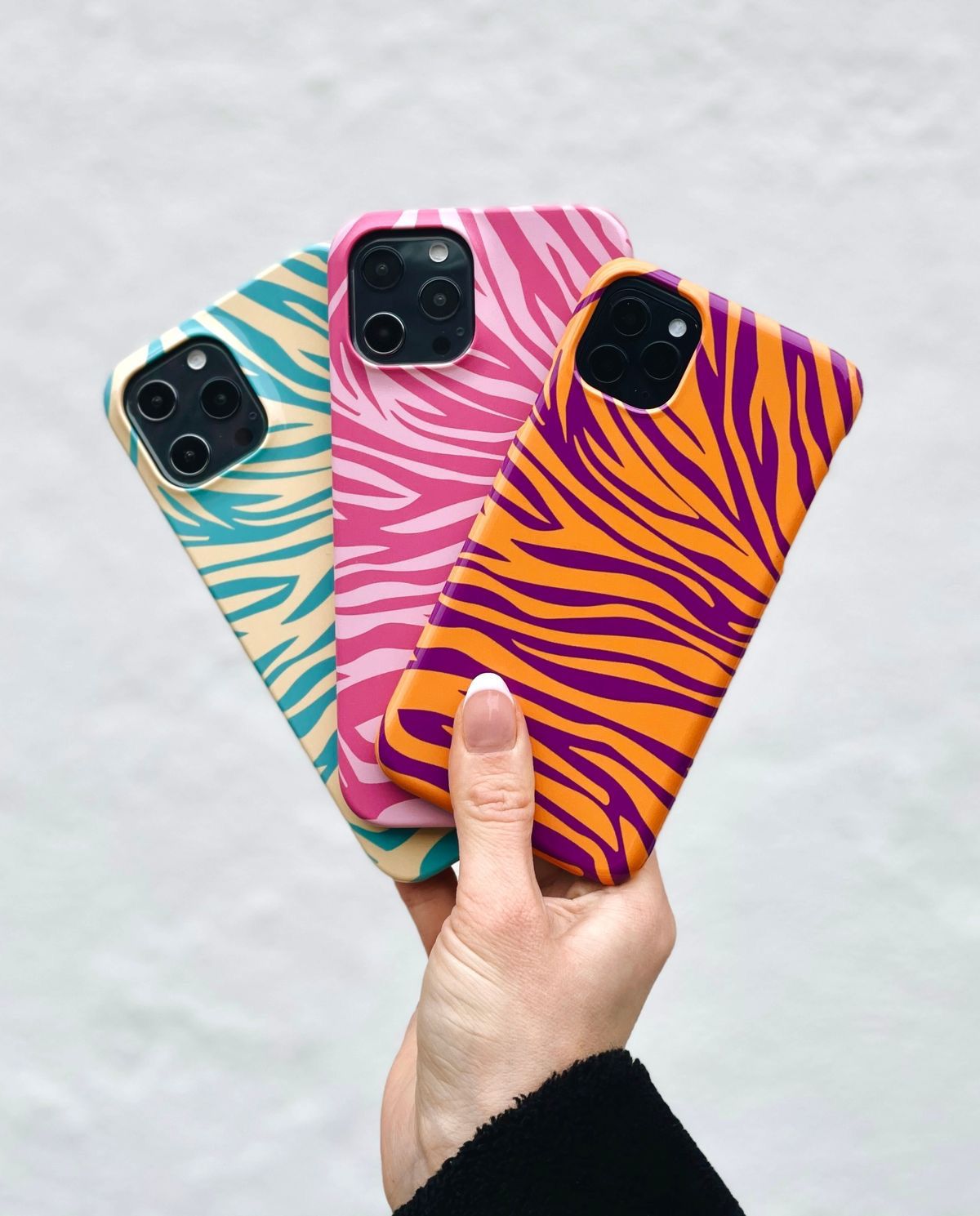 Zebra Aesthetic Phone Cases