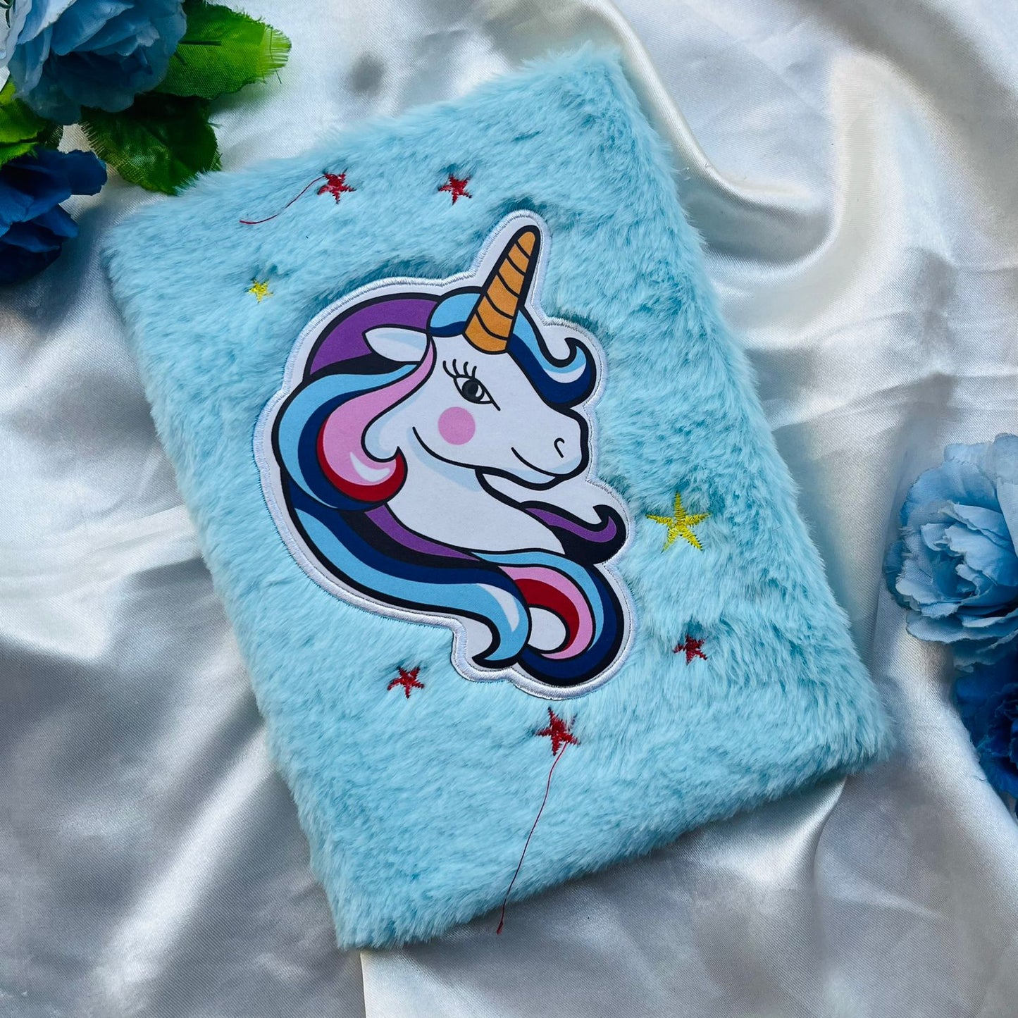 Unicorn Blue fur diary
