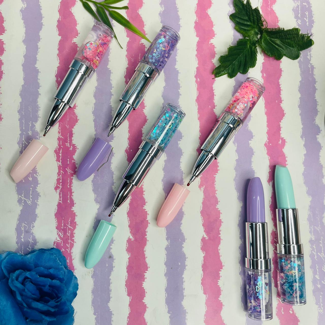 Cute Lipstick Pens for Kids (Set of 4)