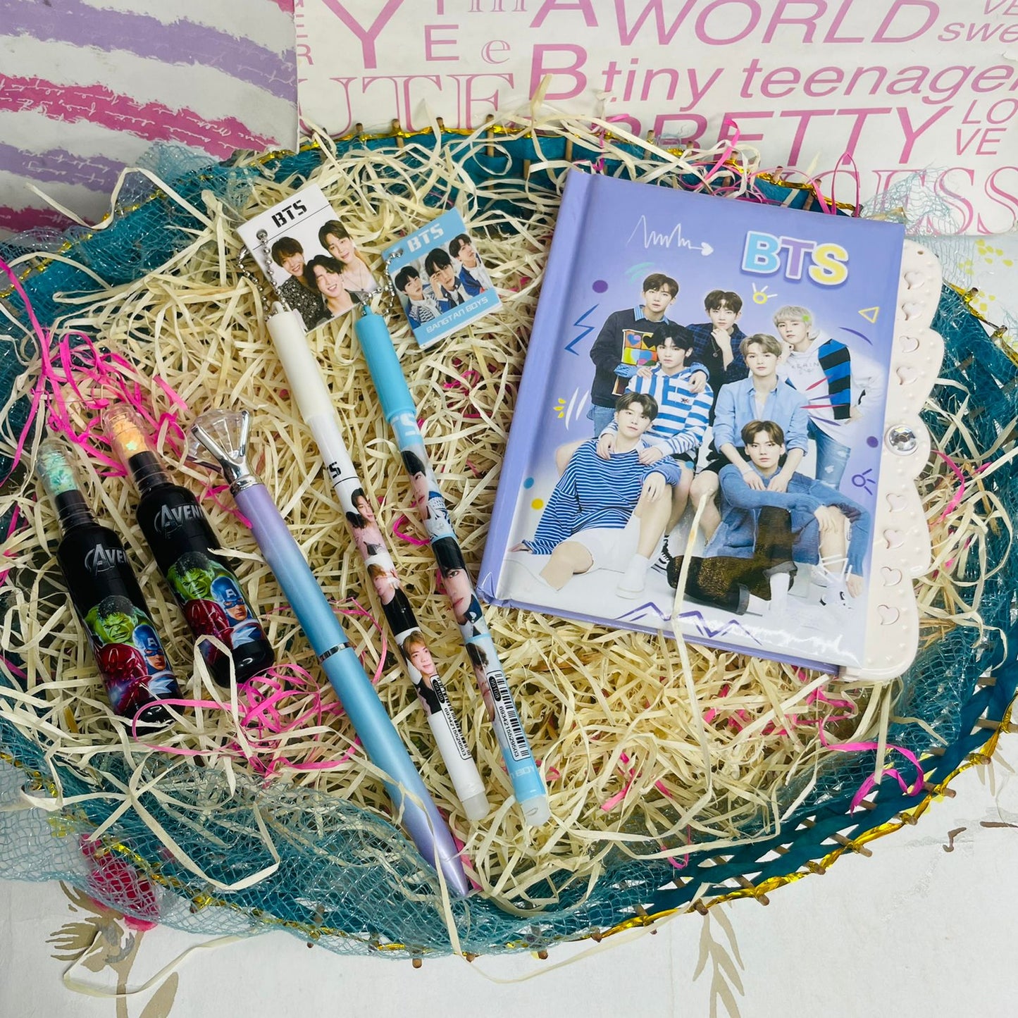 BTS & Avenger gift hamper