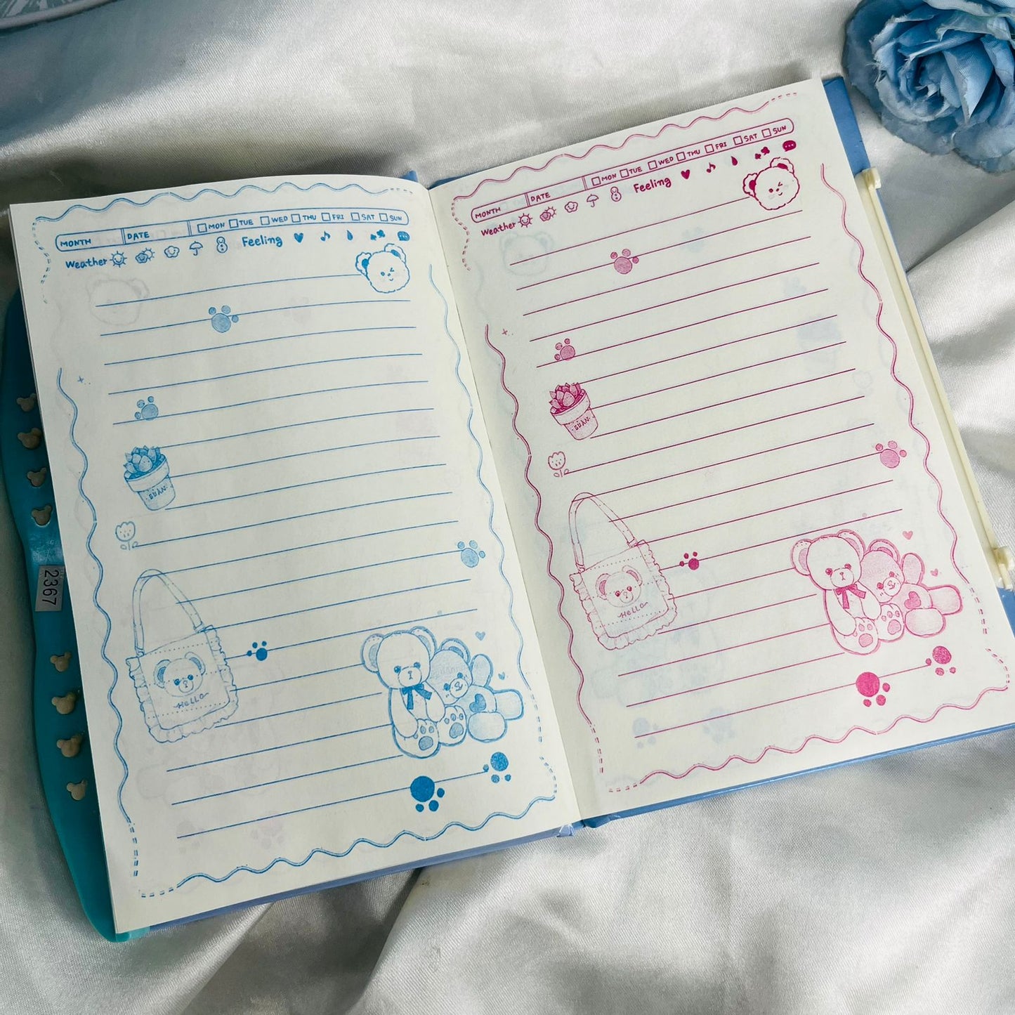 BTS Lock Diary