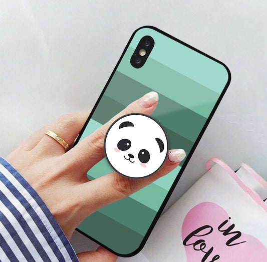 Green Strip case with Panda Pop