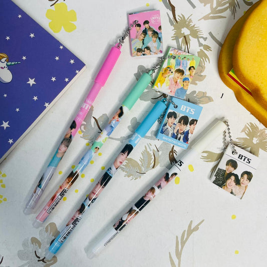 BTS Pen with Diary (Set of 4)