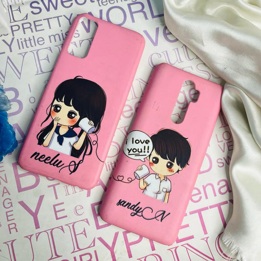 Cute Boy or Girl customize case