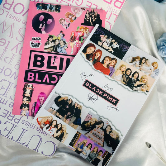 BTS White & Pink Diary